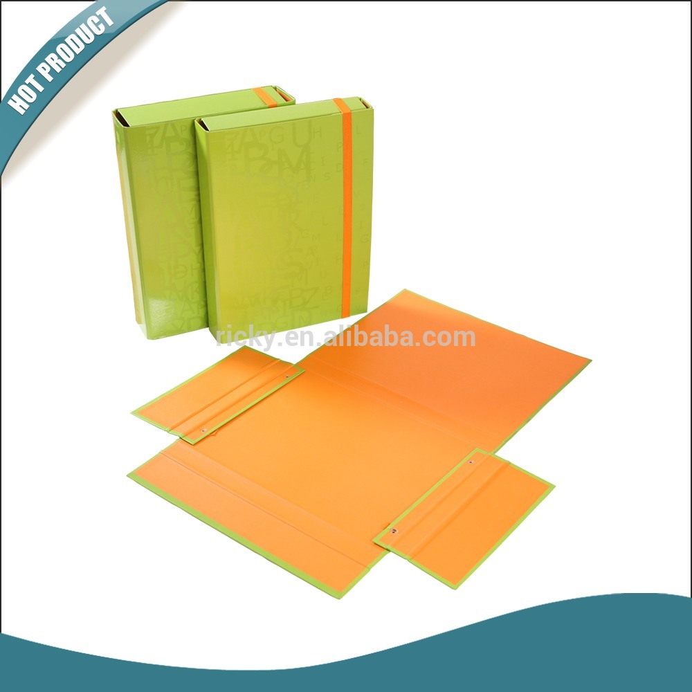Factory making Cute Mini Spiral Notebook - Ricky FF-R009 2''/ 3'' spine, A4/FC Size Kraft Paper Box File – Ricky Stationery
