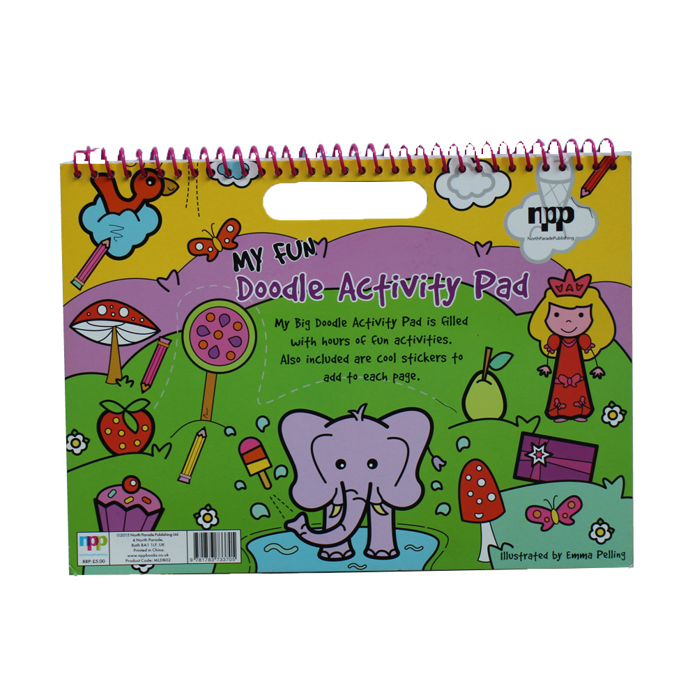 OEM/ODM Supplier Cute Funny Diary - NB-R087 fantastic drawing notebook with stickers for child/kids – Ricky Stationery