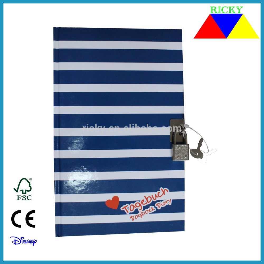 factory Outlets for Stationery Office Stationery List - NB-R061 classic hard cover diary with lock FSC – Ricky Stationery