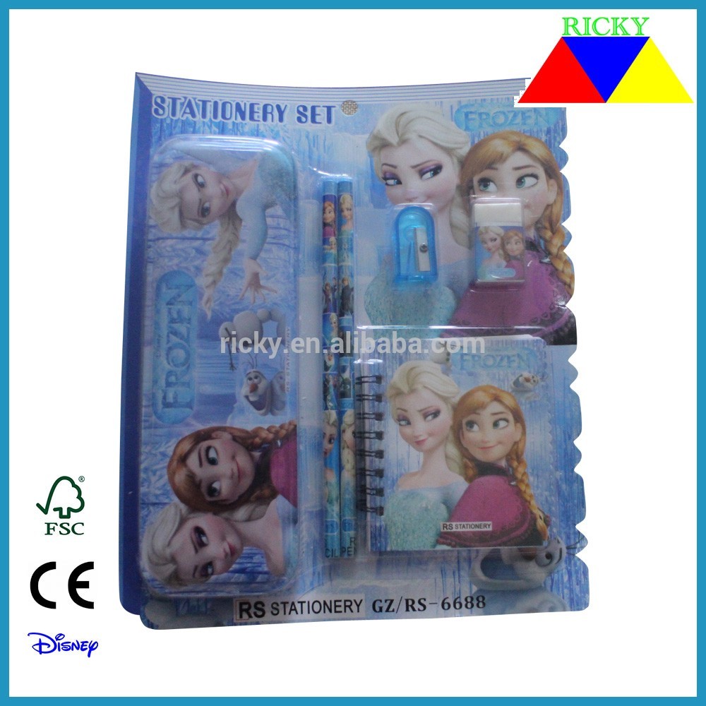 Cheap price custom cute stationery item with various cartoon pattern