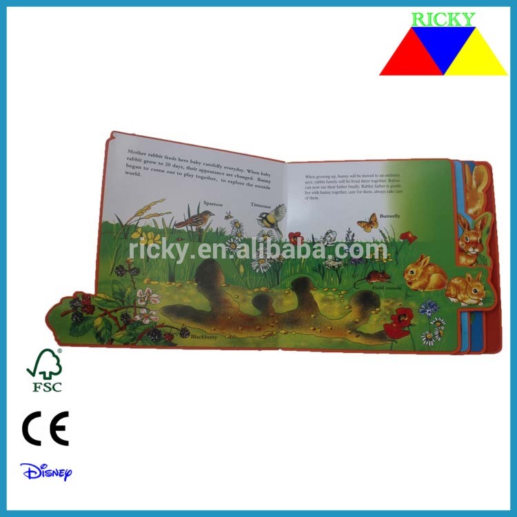 Free sample for Stationery Products Film - NB-R084 Eco friendly children's colorful EVA story book – Ricky Stationery