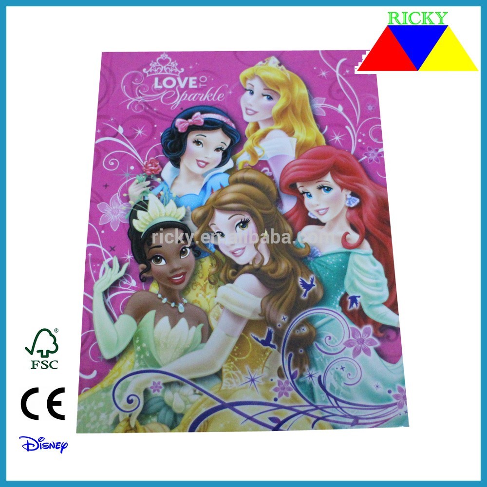 Glued Notebook ,Disney approved, Mickey, LOL surprise ,Frozen,FSC certificated