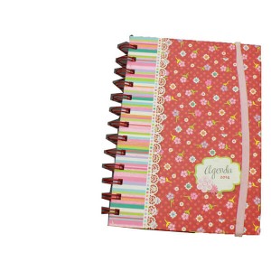 Spiral Notebook with hard cover