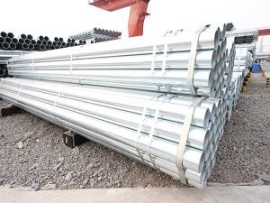 hot dipped round galvanized steelpipe made in China