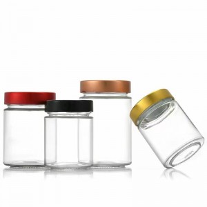 Cylinder Food storage jar deep mouth 220ml to 500ml