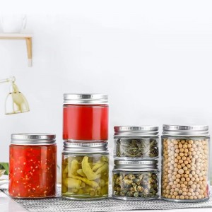 Wholesale Round Clear Food Storage Jar