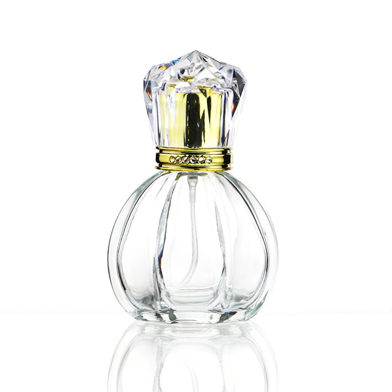 60 ML pumpkin shape Empty perfume bottles luxury glass for sale Featured Image