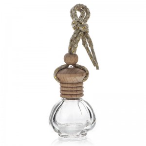 Dependent refillable 11ml empty hanging car perfume diffuser bottle