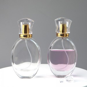 I-Hotselling 50ml Ellipse Empty Perfume Ibhodlela Lengilazi