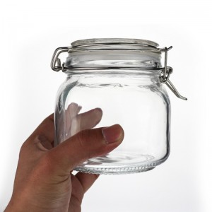 DIY food grade glass jam empty sealed jar