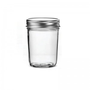 Wide mouth glass honey jar pickle jar 100ml 200ml300ml