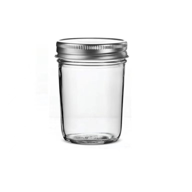 Wide mouth glass honey jar pickle jar 100ml 200ml300ml