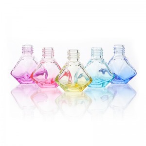 bentukna poligon 8ml ngagantung botol parfum mobil diffuser