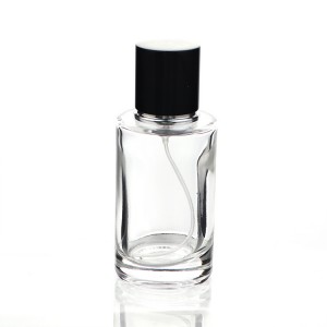 Hot selling 30ml 50ml 100ml Clear round Empty Glass Perfume Glass Bottle