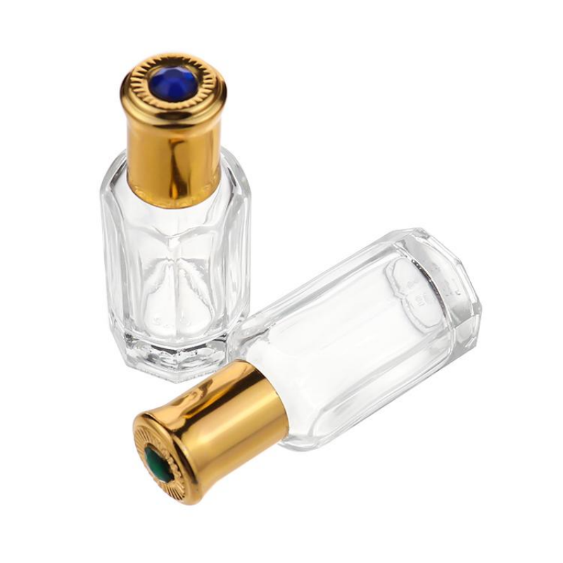 3–10 ml läbipaistev ümar kuullaagriga parfüümipudel