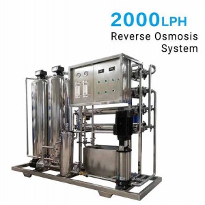 2000LPH Reverse Osmosis (RO) System for Industrial RO Plant