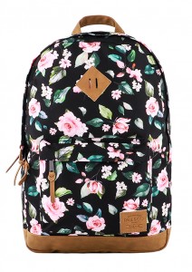 Special Printed Student Computer Backpack with Side Bottle Bags for Casual School
