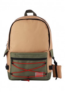 Fashion Bungee Backpack Plecak/Bookbag z dodatkową torbą do szkoły