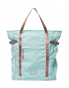 Duplex usus Polyester Tote Backpack cum Multi Externi Pocket Top Zipper clausurae pro Shopping