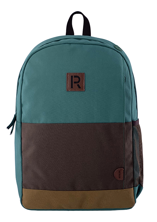حقيبة ظهر متينة بلونين مع أحزمة مبطنة قابلة للتعديل للأطفال / الطلاب / المكتب