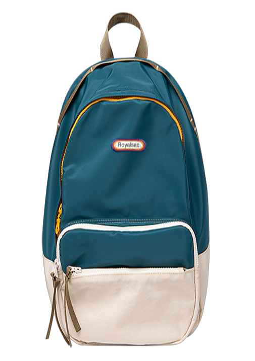 Backpack nylon Trendy Bicolor le cuideam aotrom airson deugairean