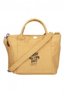 Naka-istilong Double Use Handbag/Crossbody Bag/Tote Bag na may Panlabas na Mga Pocket
