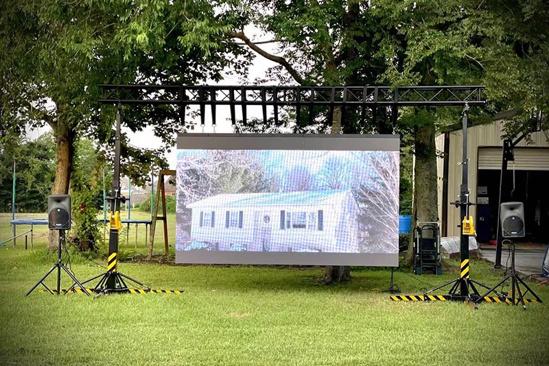 9sqm Outdoor P3.91 LED Display in USA 2020