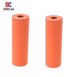 High temperature resistant silicone rubber roller for heat transfer machine