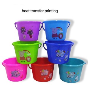 China print film transfer printing film pet film printing on plastic PP PS ABS jar containers
