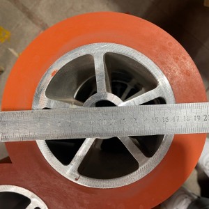 High temperature resistant hot stamping wheel