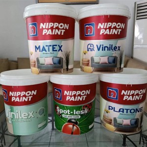 High quality IML in mold label stickers for plastic bucket