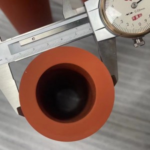 High temperature heat transfer silicone rubber roller for heat transfer printing