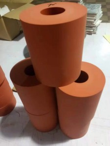 High temperature resistance silicone rubber roller for printing machine