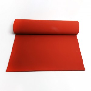 High temperature resistant foam silicone rubber pad
