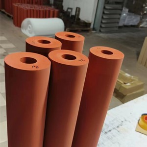 High quality silicone rubber rollers for heat transfer machine silicone roller