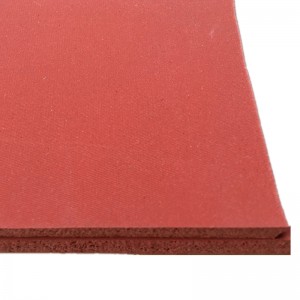 Heat resistant silicone sponge foam sheet for heat press  