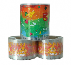 Heat Transfer Printing Film For Plastic Container Machine Round And Flat