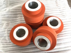 Custom High Quality High Temperature Resistant Silicone Rubber Wheel