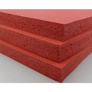 Silicone foam sponge sheet