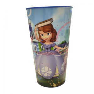 IML in mold label for plastic cup bottle