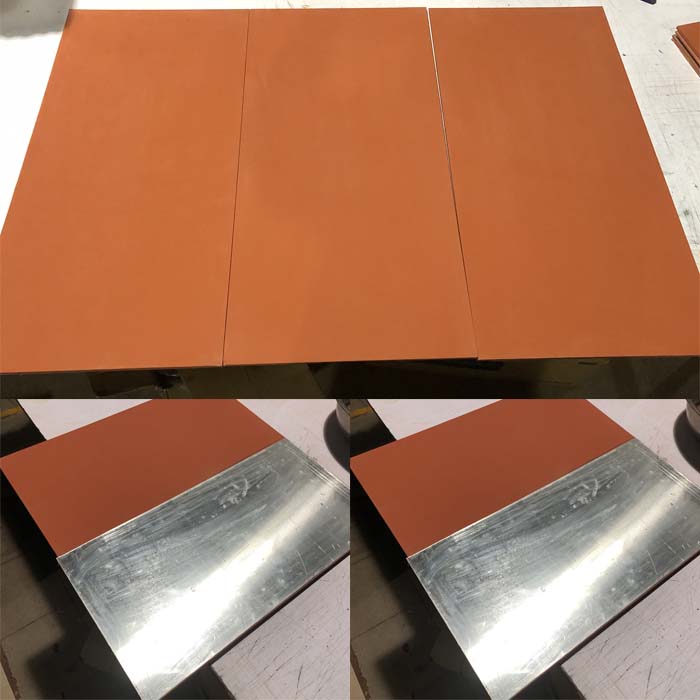 Bronzing Hot stamping silicone plate to Mexico