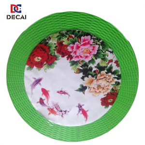 In mold label for plastic trays/food dish In mould label