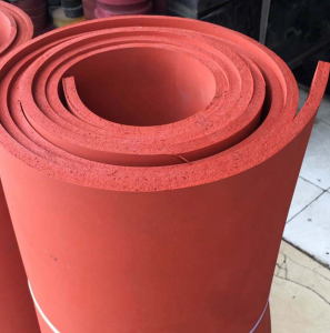 Customized Red Silicone Rubber sheet