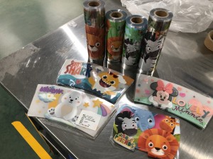 Professional factory thermal label heat transfer film heat transfer printing film for bucket