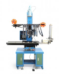 Plastic Cosmetic Wine Bottle Hot Stamping Machine Cap Automatic Glass Bottle Heat Transfer Printing Machine