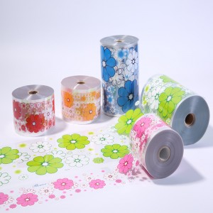 High quality multi-color printing Heat Transfer Film  Plastic Cup for Plastics