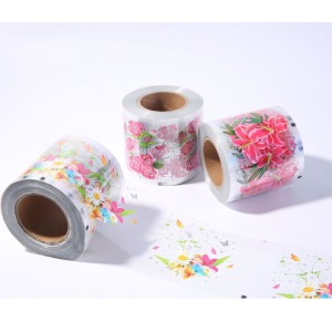 Top sales High Quality Heat Transfer Film for Plastic Cartoon Box  Containers