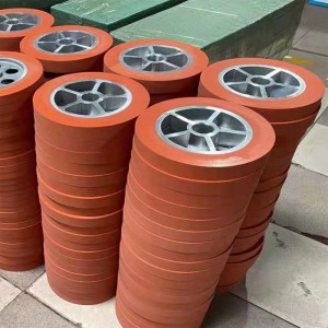 Silicon Rubber Hot Stamping Wheel Roller