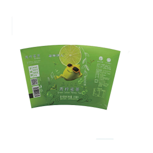 High quality cheaper price cartoon design IML in mold label paper in mold labeling for pp cups