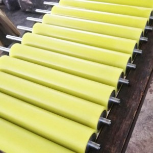 rubber roller for plastic polyurethane rubber roller rolls